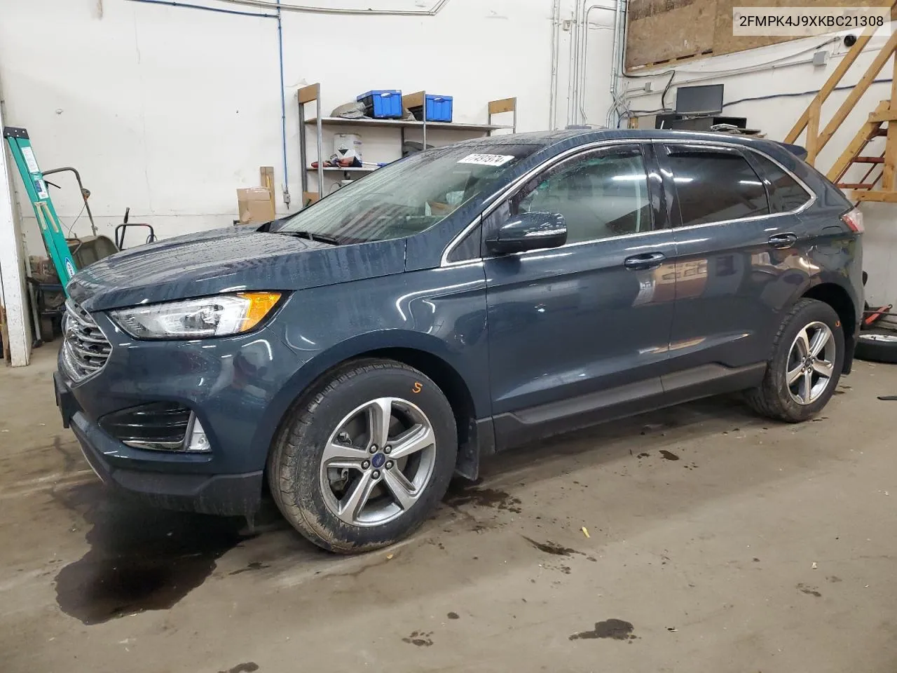 2019 Ford Edge Sel VIN: 2FMPK4J9XKBC21308 Lot: 77491974