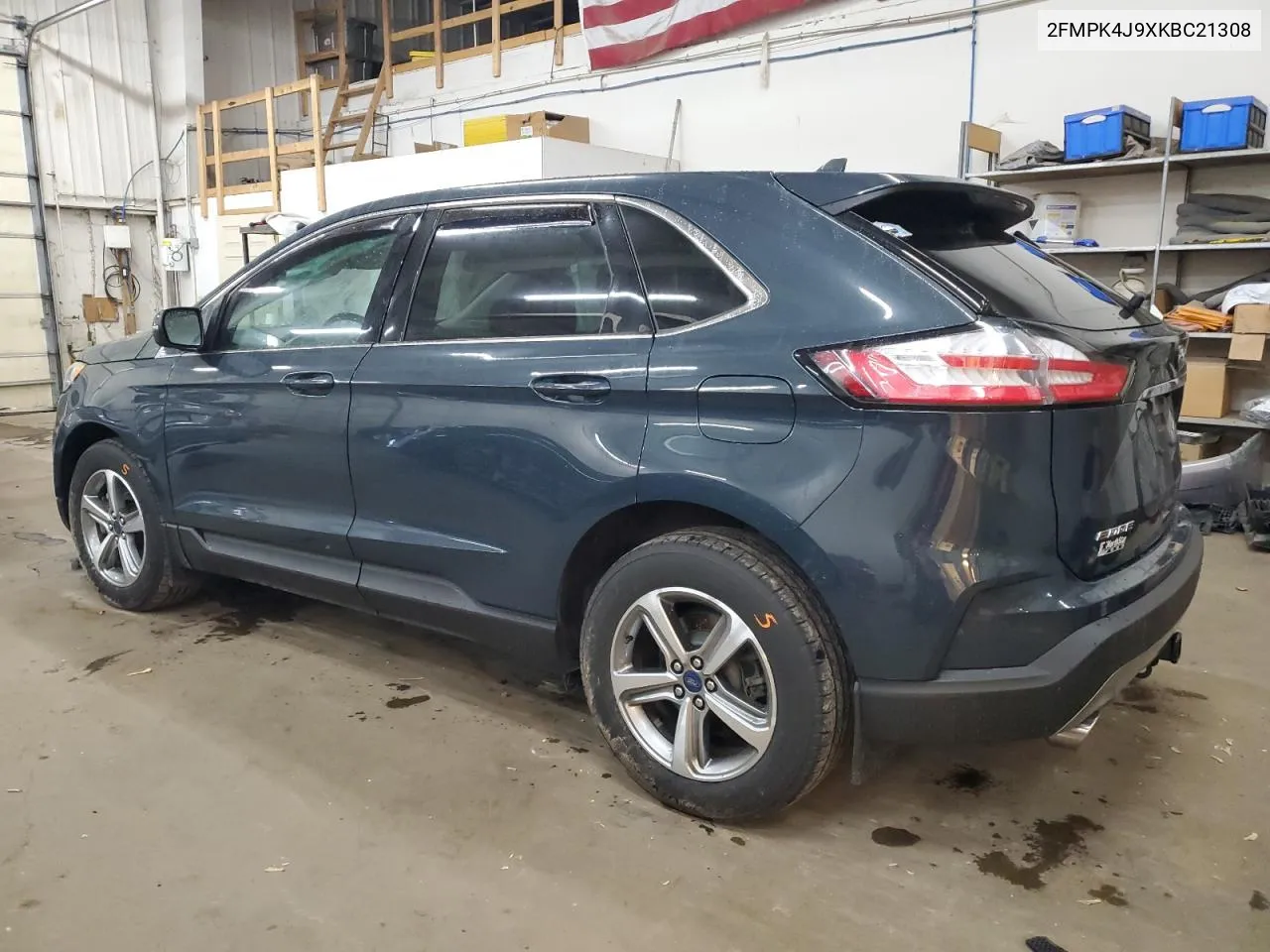 2019 Ford Edge Sel VIN: 2FMPK4J9XKBC21308 Lot: 77491974