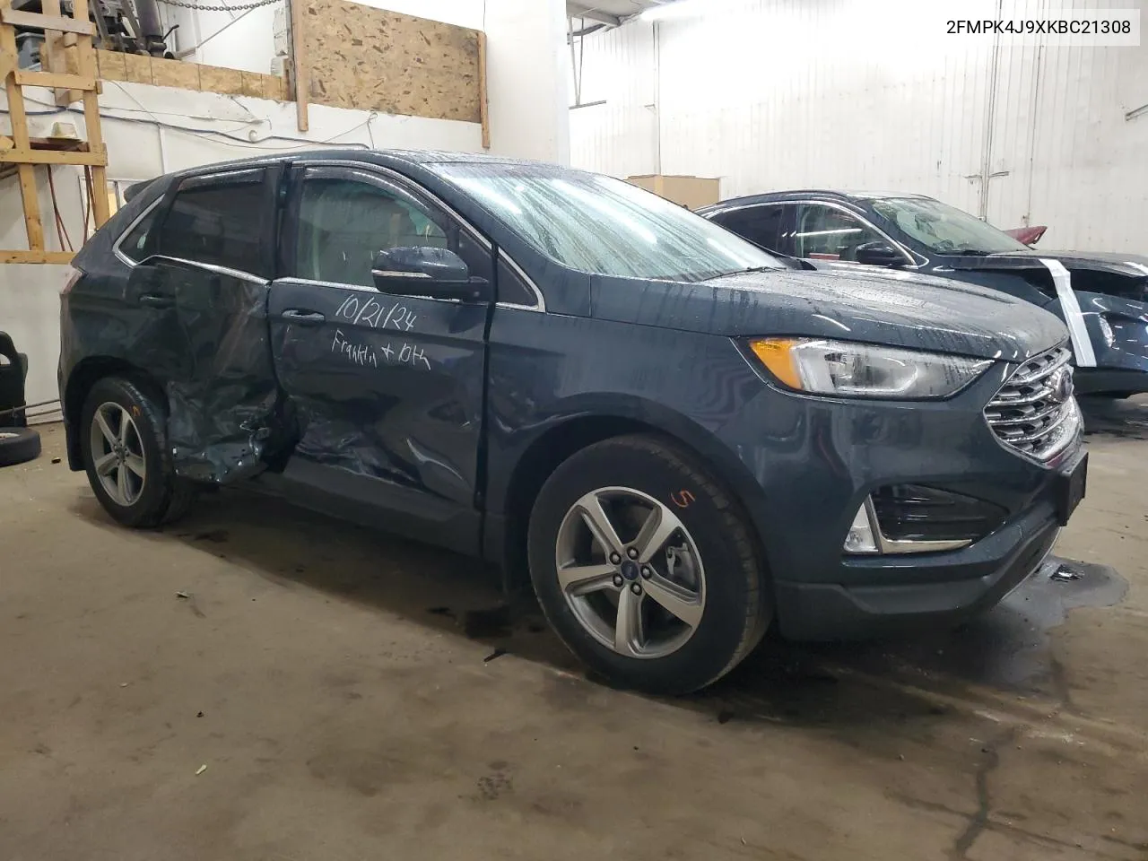 2019 Ford Edge Sel VIN: 2FMPK4J9XKBC21308 Lot: 77491974