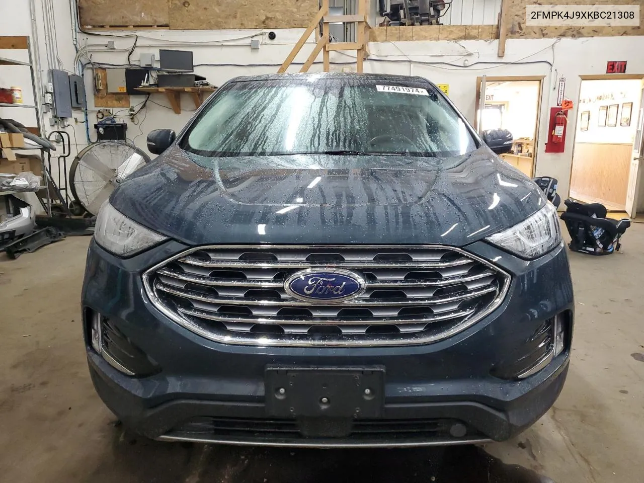 2019 Ford Edge Sel VIN: 2FMPK4J9XKBC21308 Lot: 77491974