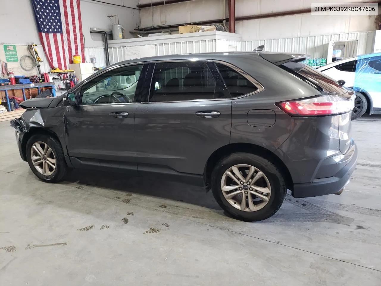 2019 Ford Edge Sel VIN: 2FMPK3J92KBC47606 Lot: 77567464