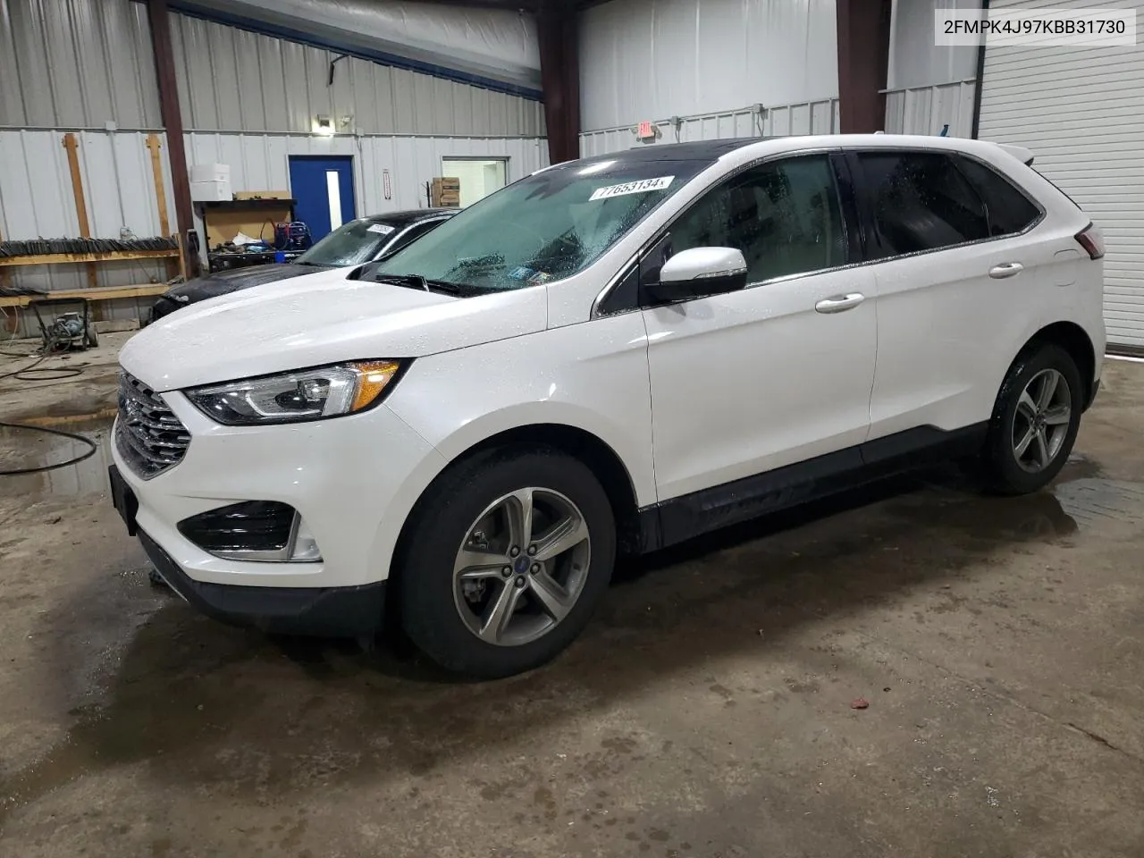 2019 Ford Edge Sel VIN: 2FMPK4J97KBB31730 Lot: 77653134