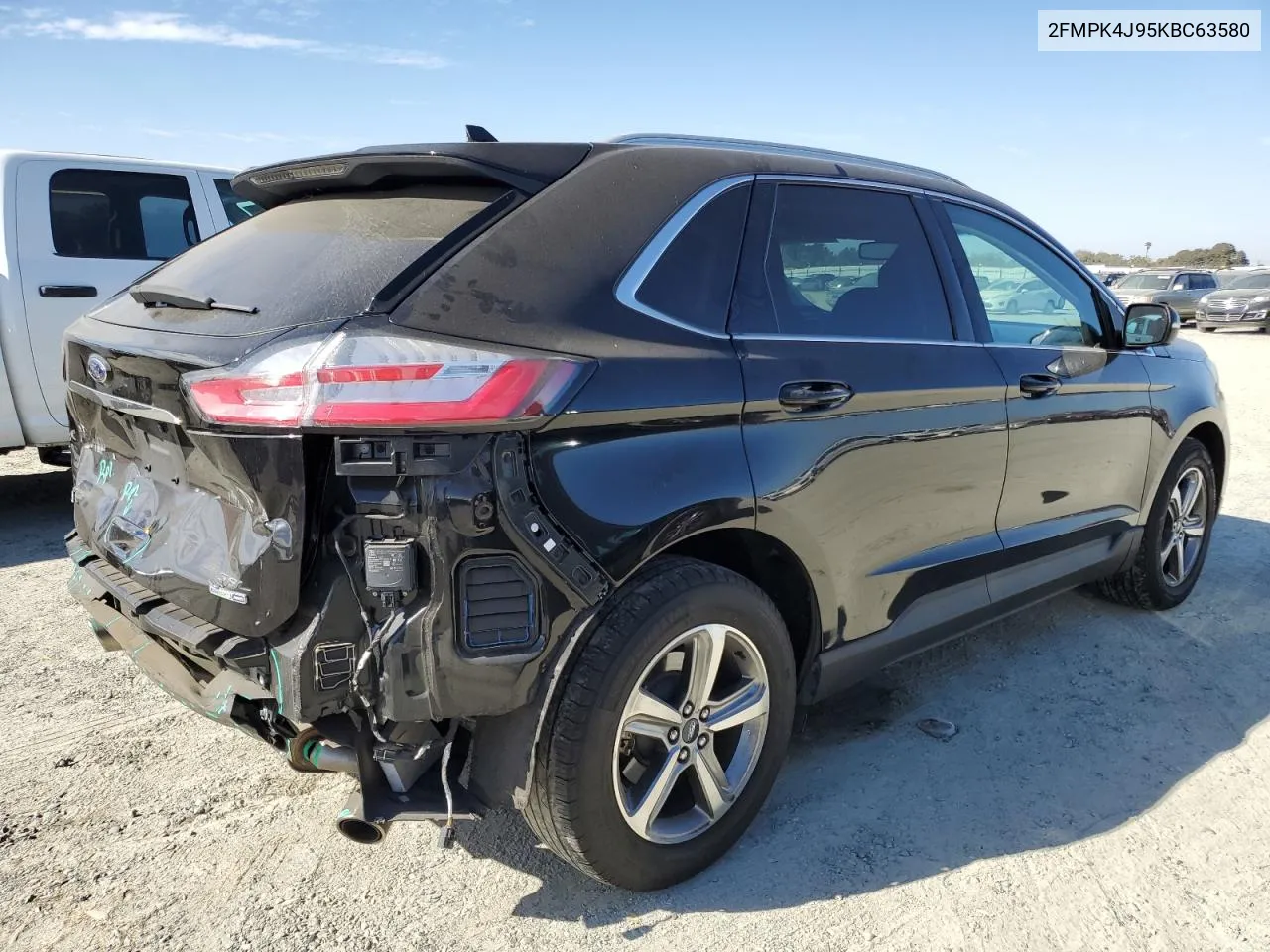 2019 Ford Edge Sel VIN: 2FMPK4J95KBC63580 Lot: 77868324