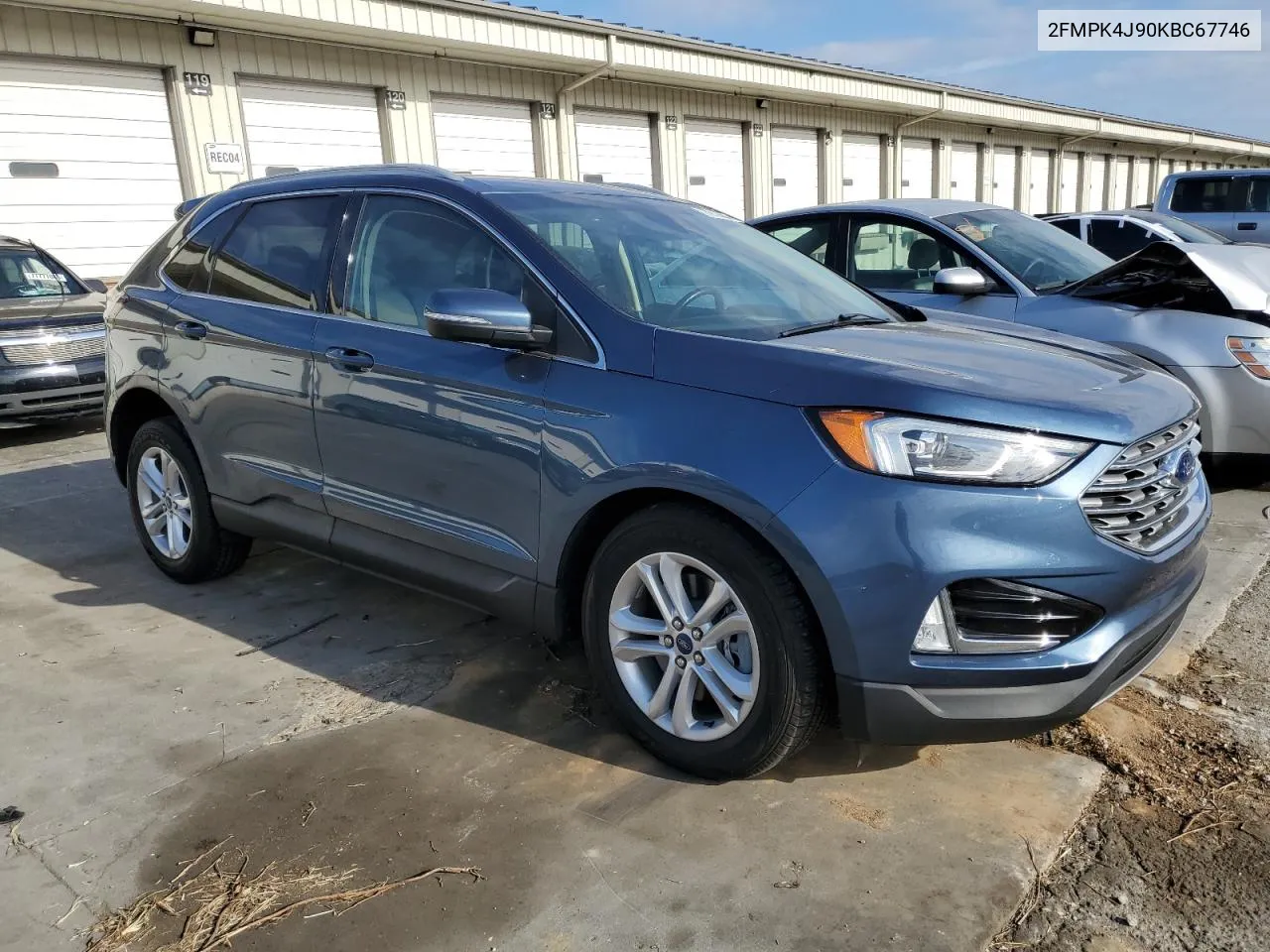 2019 Ford Edge Sel VIN: 2FMPK4J90KBC67746 Lot: 77913604