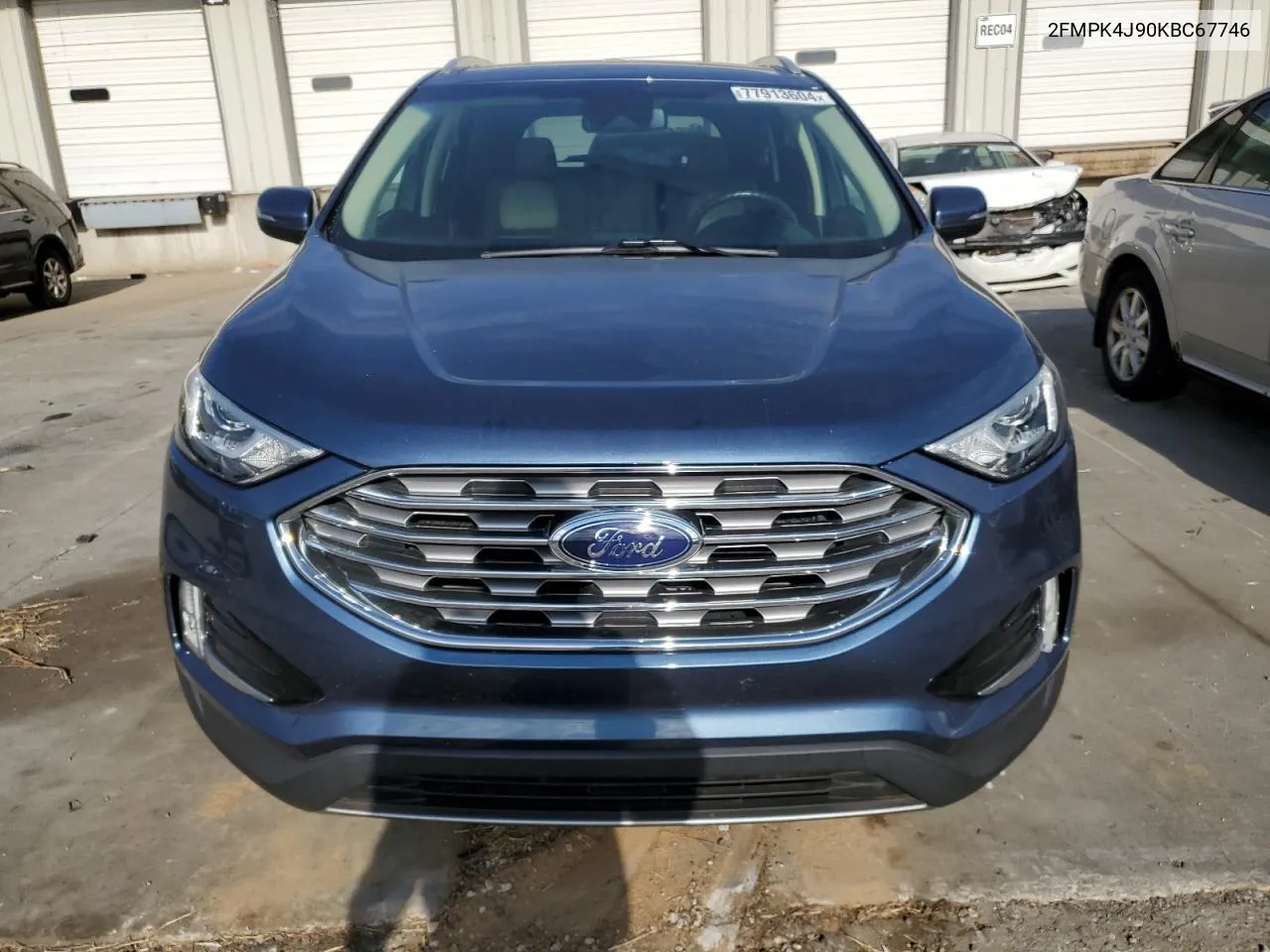 2019 Ford Edge Sel VIN: 2FMPK4J90KBC67746 Lot: 77913604