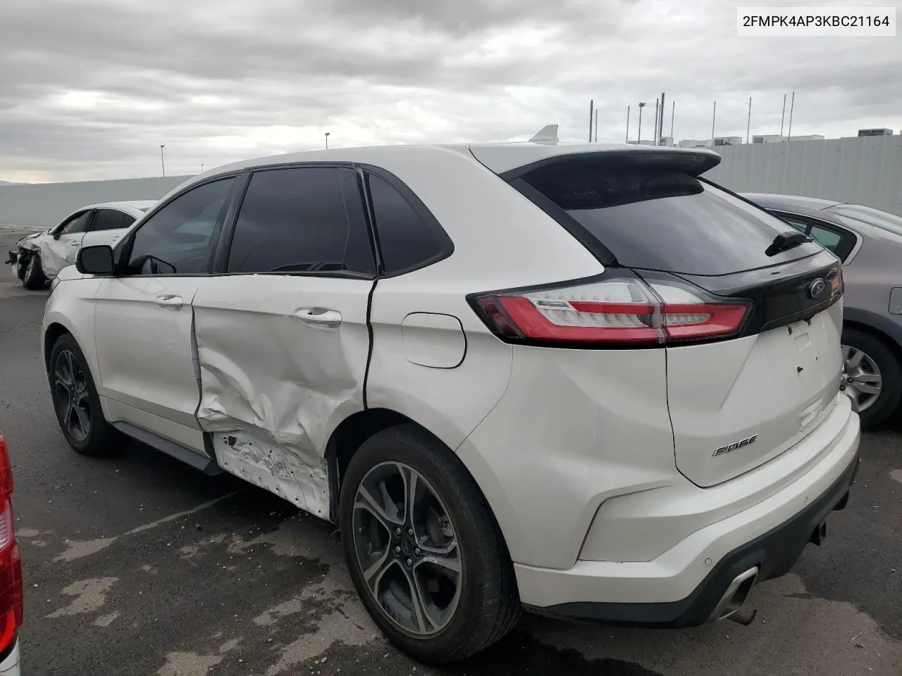 2019 Ford Edge St VIN: 2FMPK4AP3KBC21164 Lot: 77958914