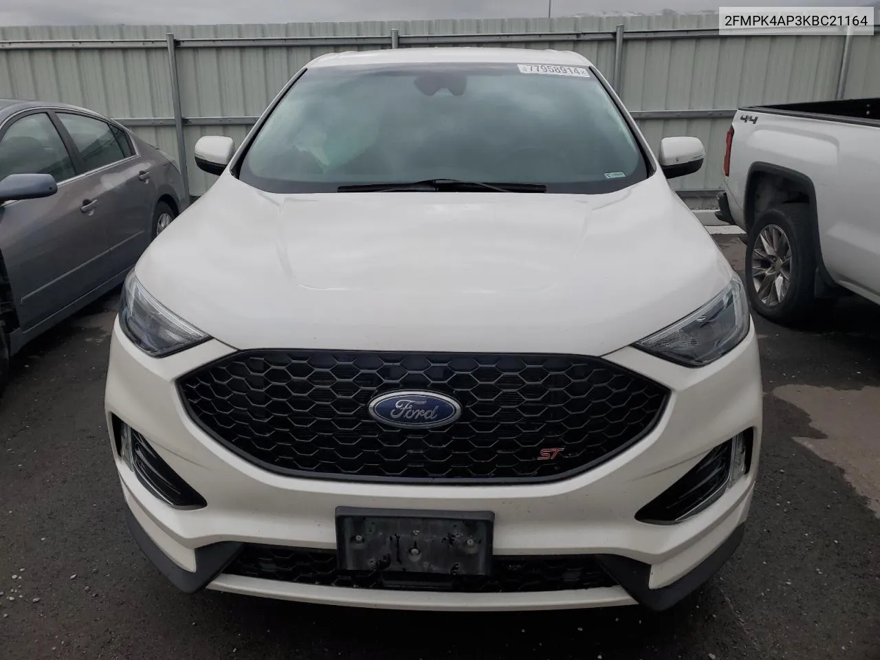 2019 Ford Edge St VIN: 2FMPK4AP3KBC21164 Lot: 77958914