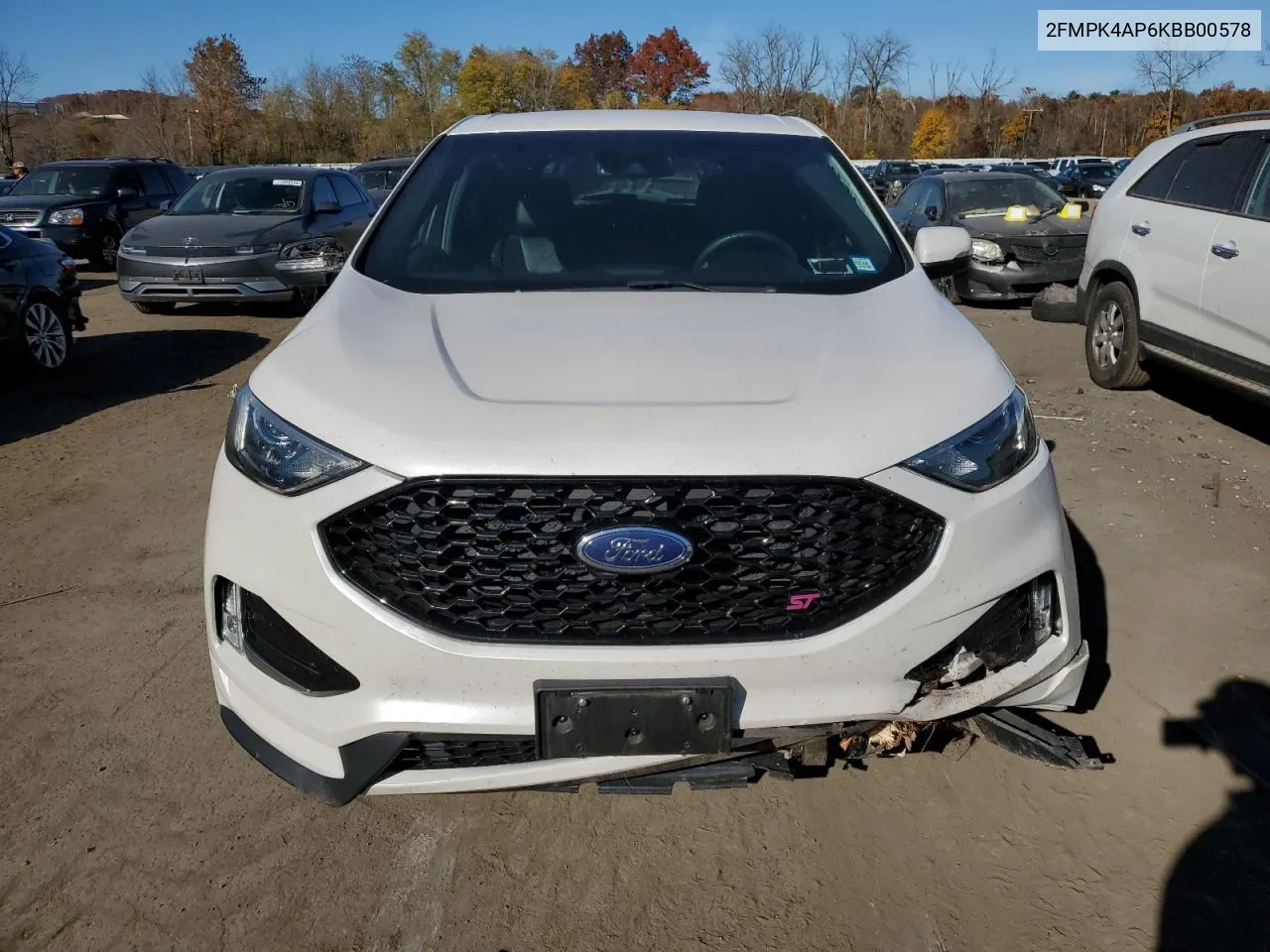 2019 Ford Edge St VIN: 2FMPK4AP6KBB00578 Lot: 78035644