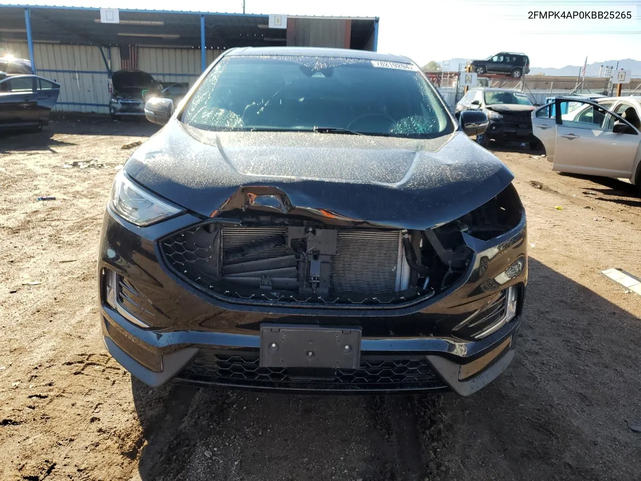 2019 Ford Edge St VIN: 2FMPK4AP0KBB25265 Lot: 78219294