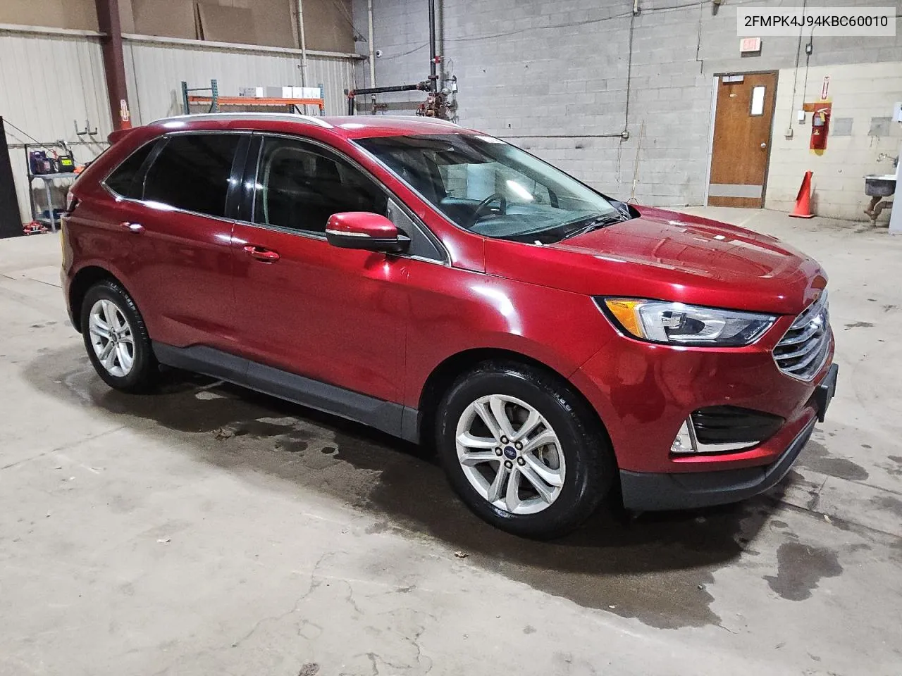 2019 Ford Edge Sel VIN: 2FMPK4J94KBC60010 Lot: 78448714