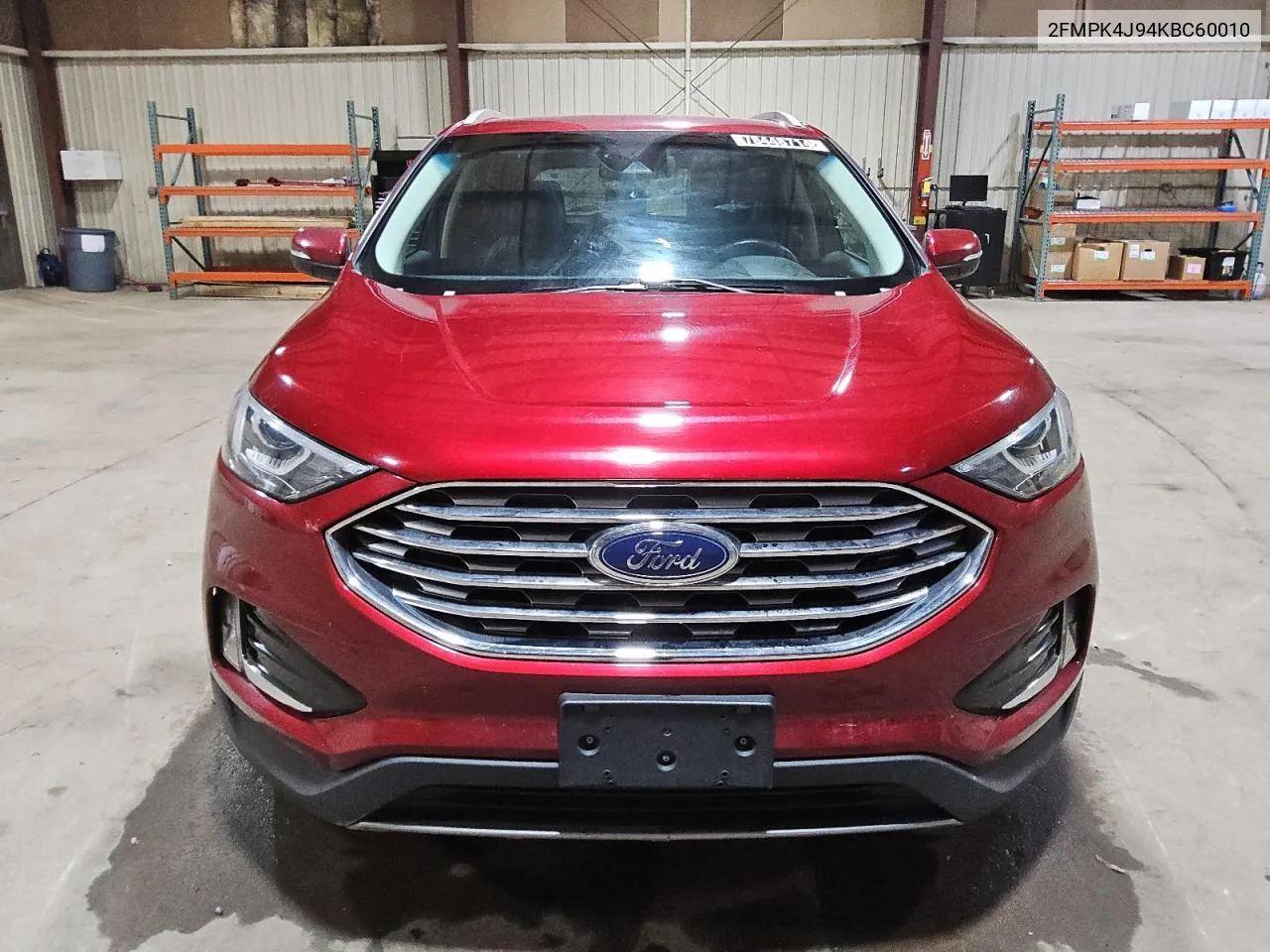 2019 Ford Edge Sel VIN: 2FMPK4J94KBC60010 Lot: 78448714