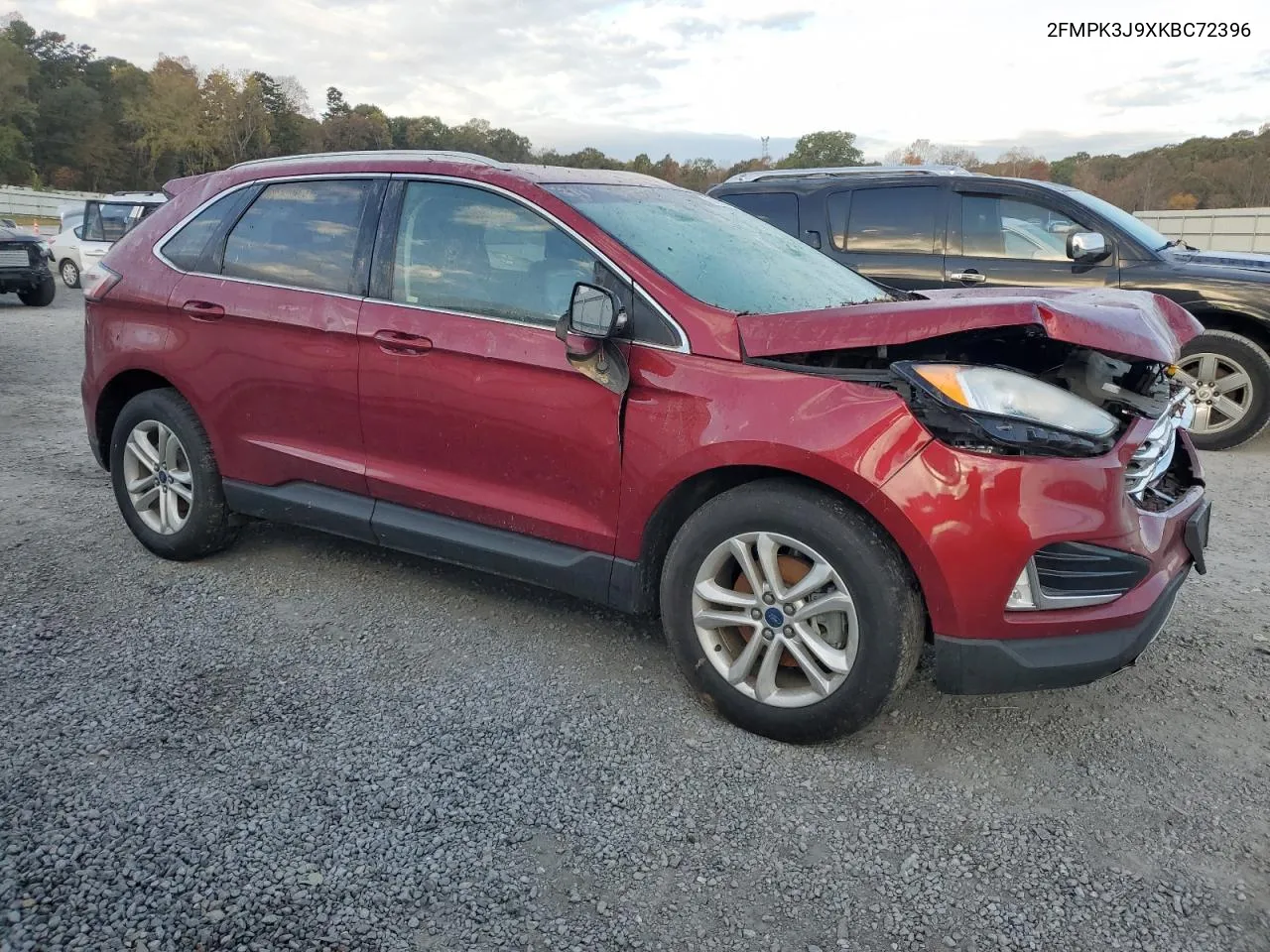 2019 Ford Edge Sel VIN: 2FMPK3J9XKBC72396 Lot: 78459134