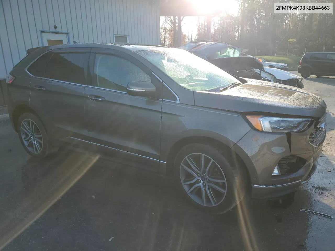 2019 Ford Edge Titanium VIN: 2FMPK4K98KBB44663 Lot: 78583594