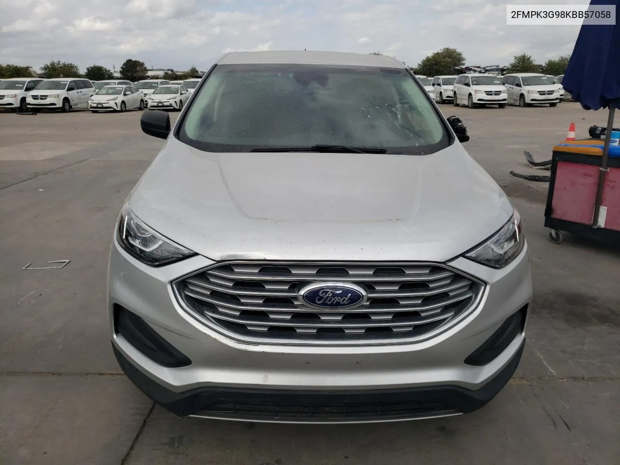 2019 Ford Edge Se VIN: 2FMPK3G98KBB57058 Lot: 78760214