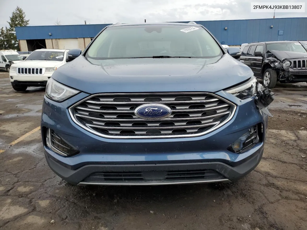 2019 Ford Edge Sel VIN: 2FMPK4J93KBB13807 Lot: 79107254