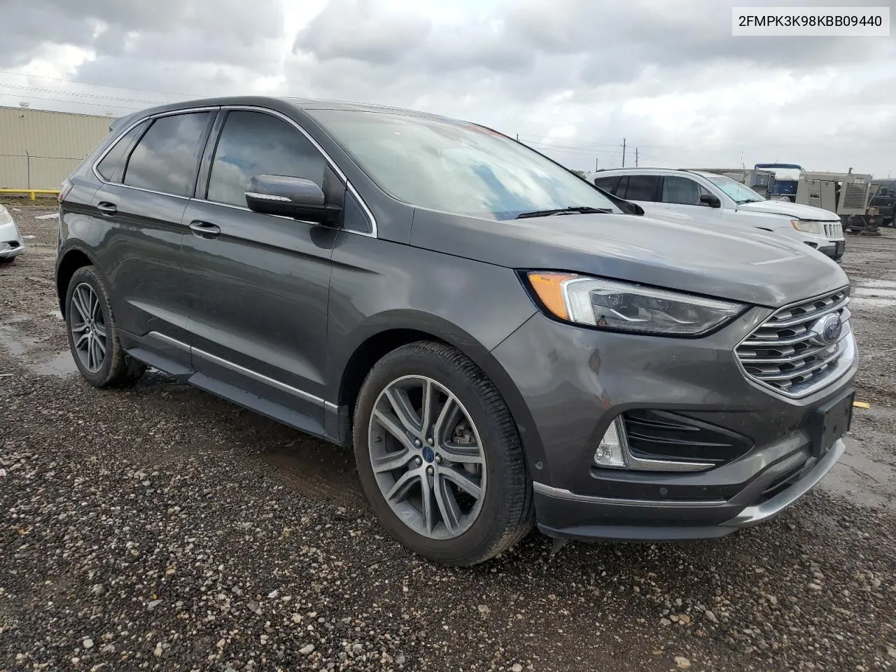 2FMPK3K98KBB09440 2019 Ford Edge Titanium