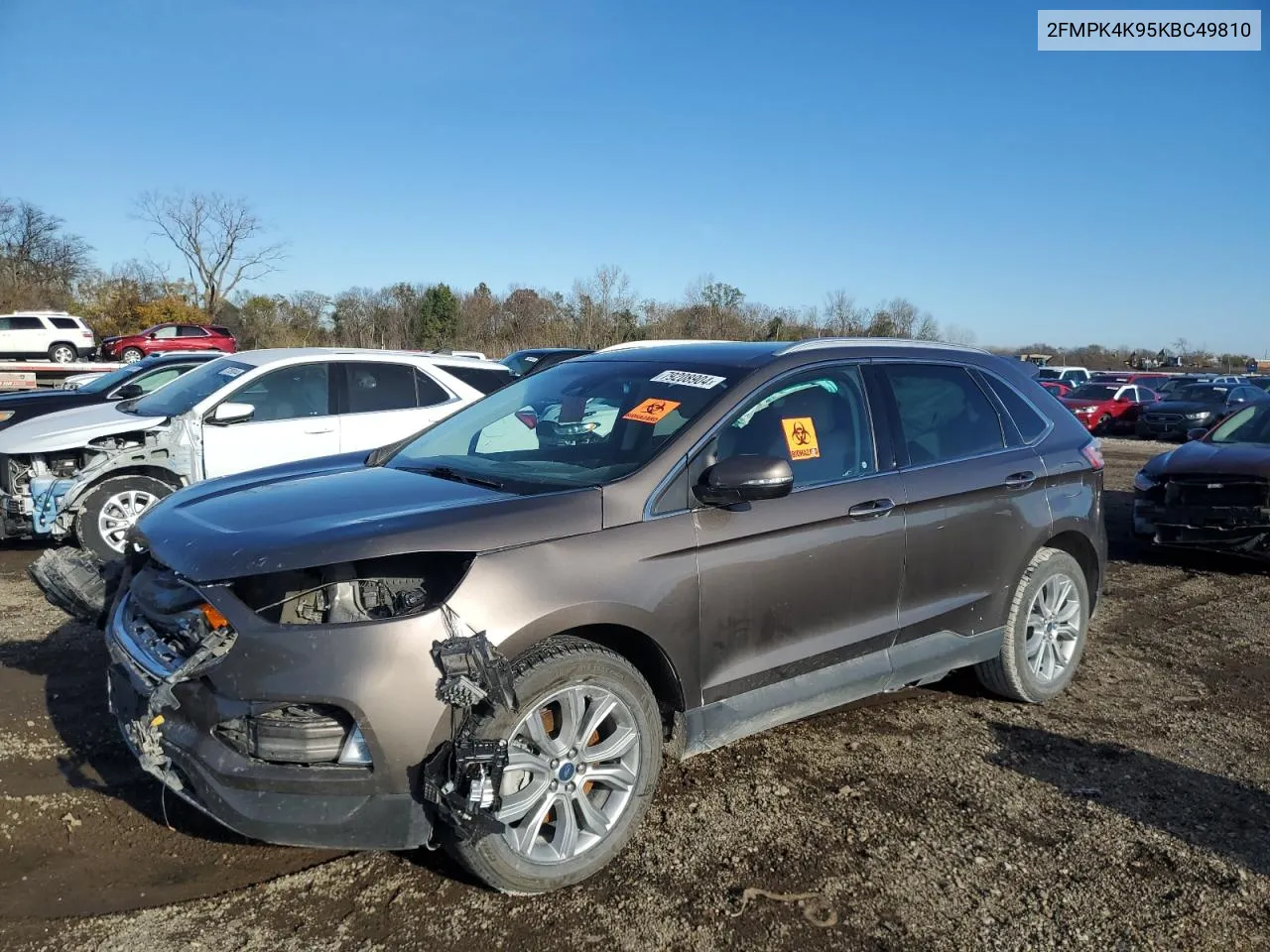 2FMPK4K95KBC49810 2019 Ford Edge Titanium