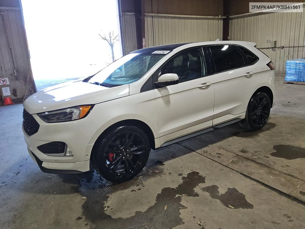 2019 Ford Edge St VIN: 2FMPK4AP7KBB41561 Lot: 79289224