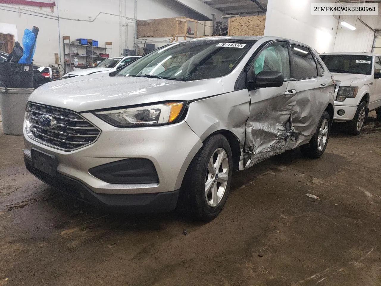 2019 Ford Edge Se VIN: 2FMPK4G90KBB80968 Lot: 79414264