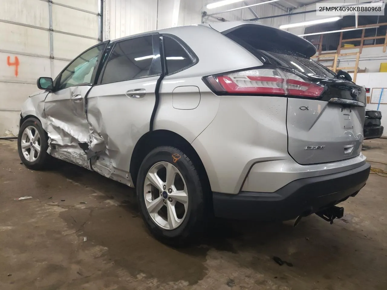 2019 Ford Edge Se VIN: 2FMPK4G90KBB80968 Lot: 79414264