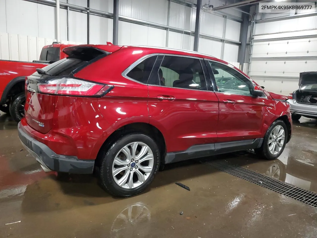 2019 Ford Edge Titanium VIN: 2FMPK4K95KBB69777 Lot: 79422344