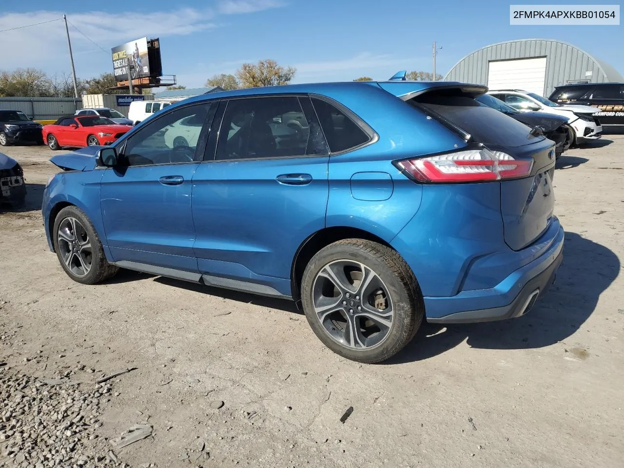 2019 Ford Edge St VIN: 2FMPK4APXKBB01054 Lot: 79942894