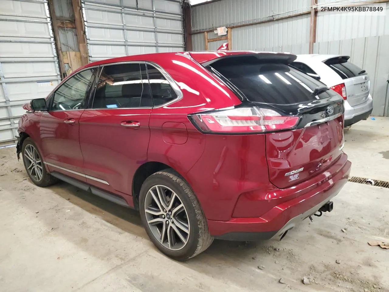 2019 Ford Edge Titanium VIN: 2FMPK4K95KBB78849 Lot: 80020574