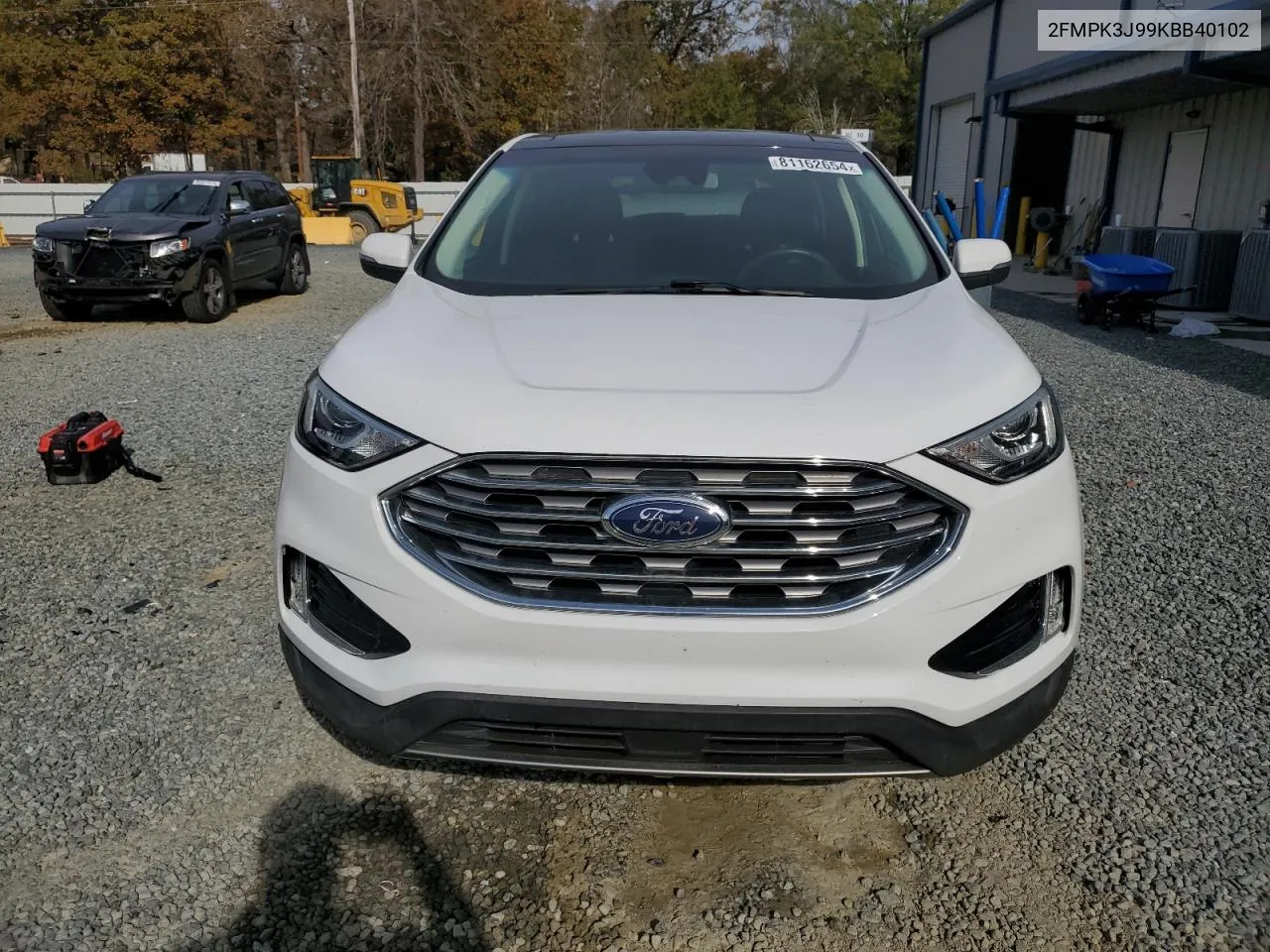 2019 Ford Edge Sel VIN: 2FMPK3J99KBB40102 Lot: 81162654