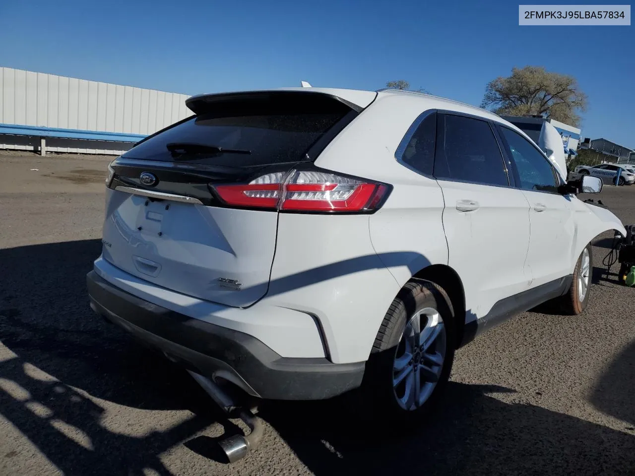 2020 Ford Edge Sel VIN: 2FMPK3J95LBA57834 Lot: 50308884