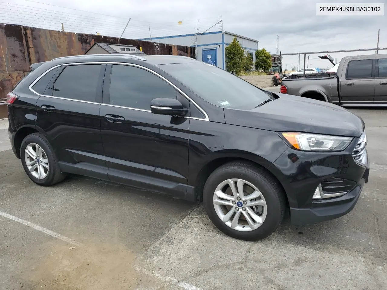 2020 Ford Edge Sel VIN: 2FMPK4J98LBA30102 Lot: 55040754