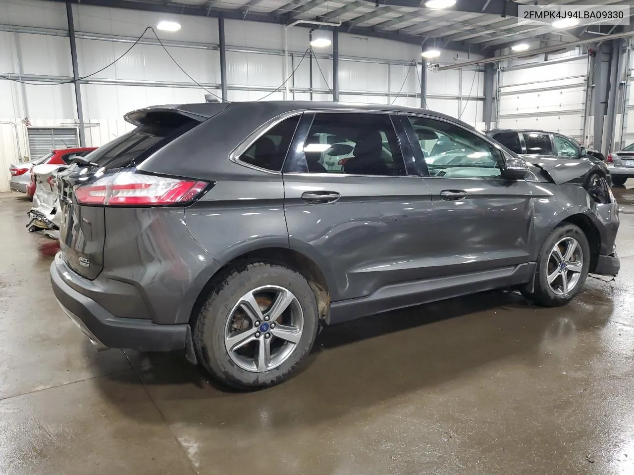 2020 Ford Edge Sel VIN: 2FMPK4J94LBA09330 Lot: 55548394