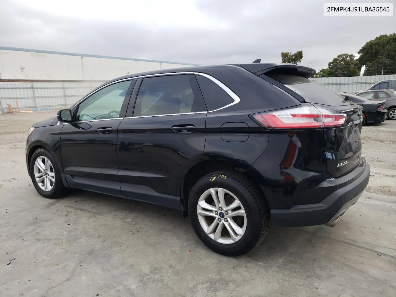 2020 Ford Edge Sel VIN: 2FMPK4J91LBA35545 Lot: 62257454