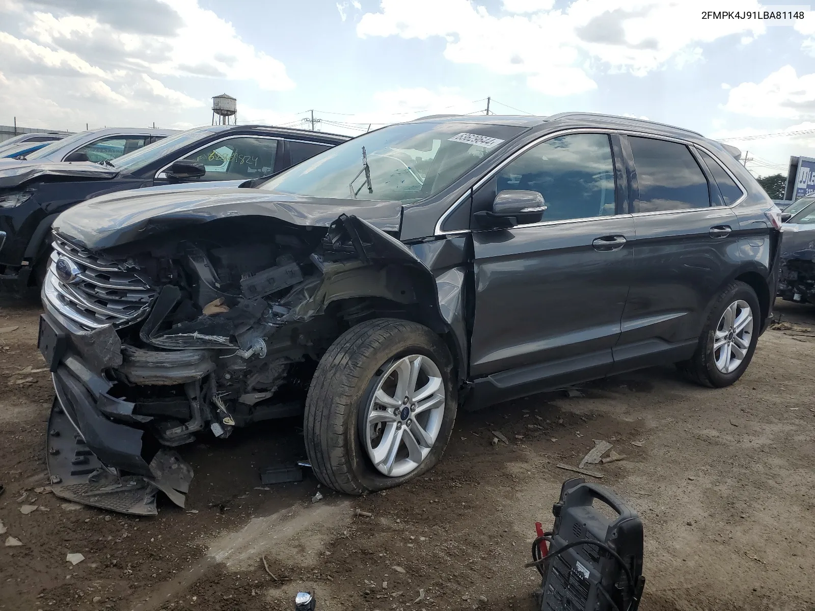 2020 Ford Edge Sel VIN: 2FMPK4J91LBA81148 Lot: 63629644