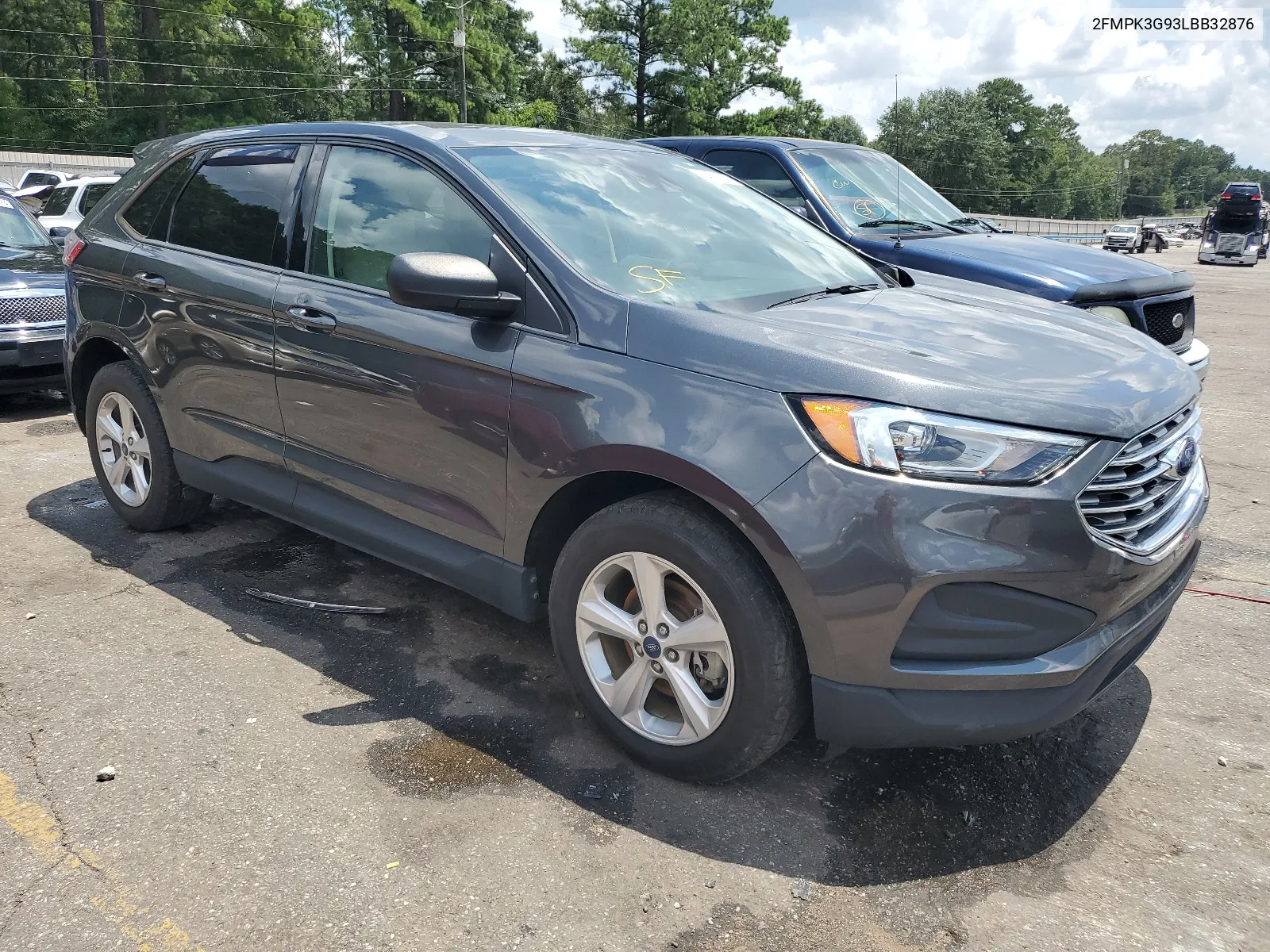 2020 Ford Edge Se VIN: 2FMPK3G93LBB32876 Lot: 64686004