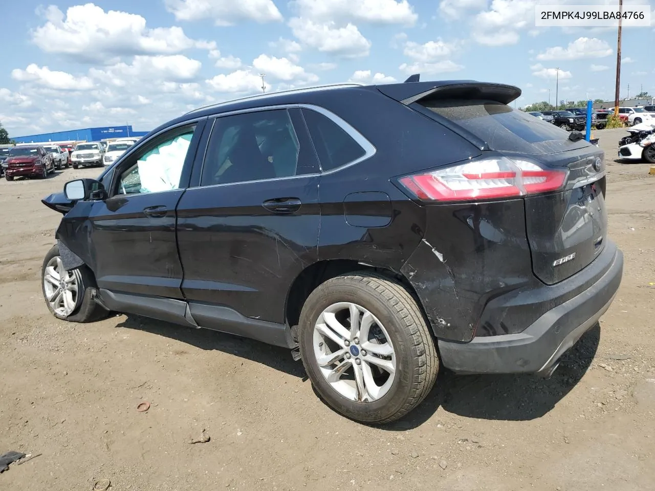 2020 Ford Edge Sel VIN: 2FMPK4J99LBA84766 Lot: 64846034