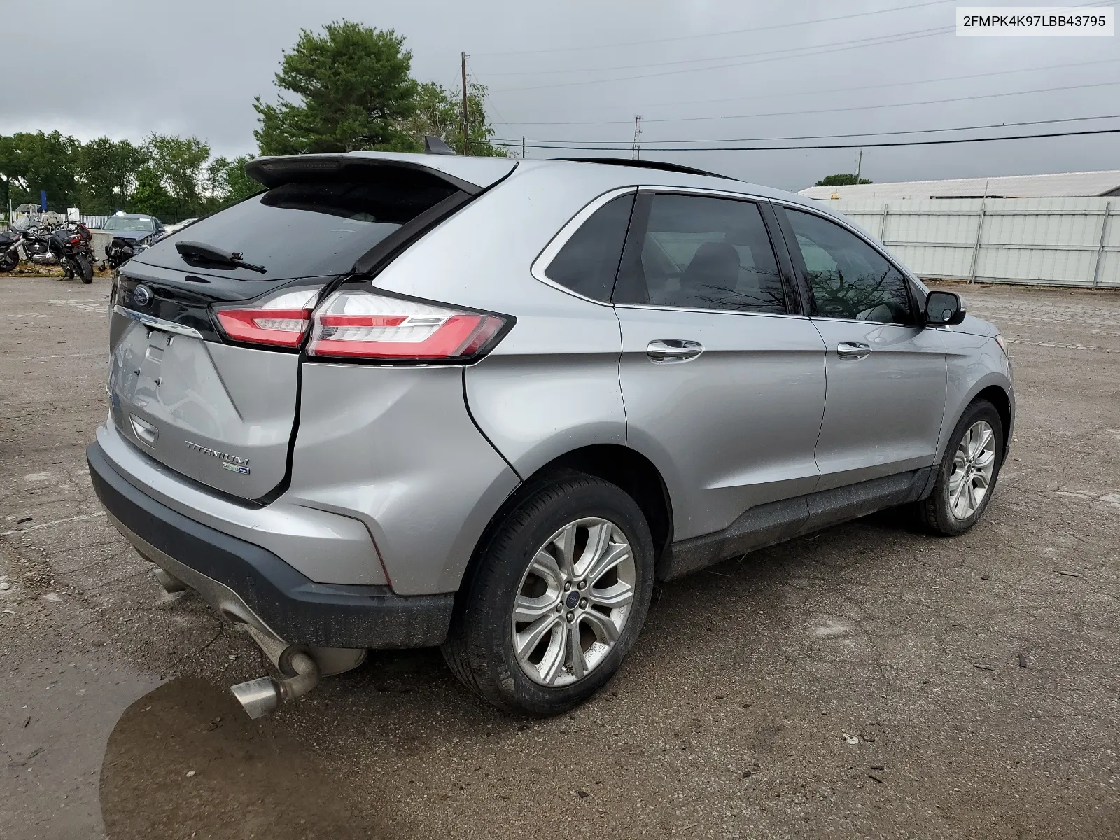 2FMPK4K97LBB43795 2020 Ford Edge Titanium