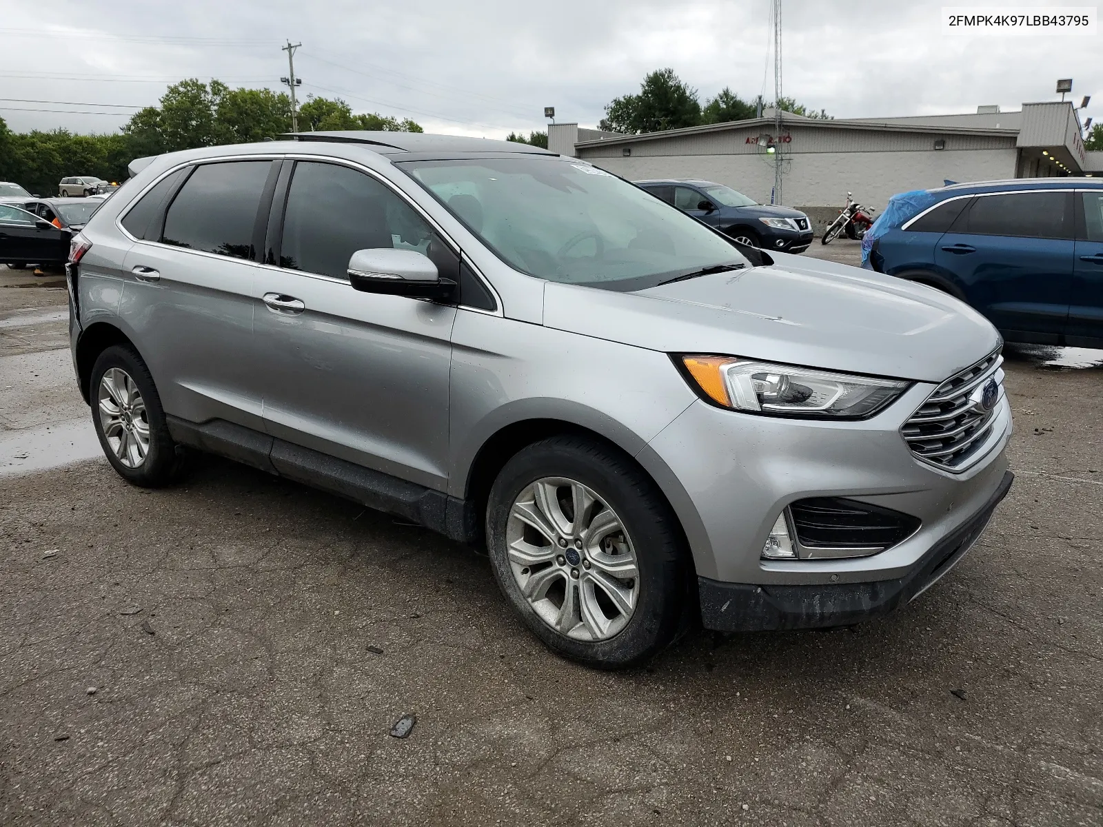 2020 Ford Edge Titanium VIN: 2FMPK4K97LBB43795 Lot: 64873864