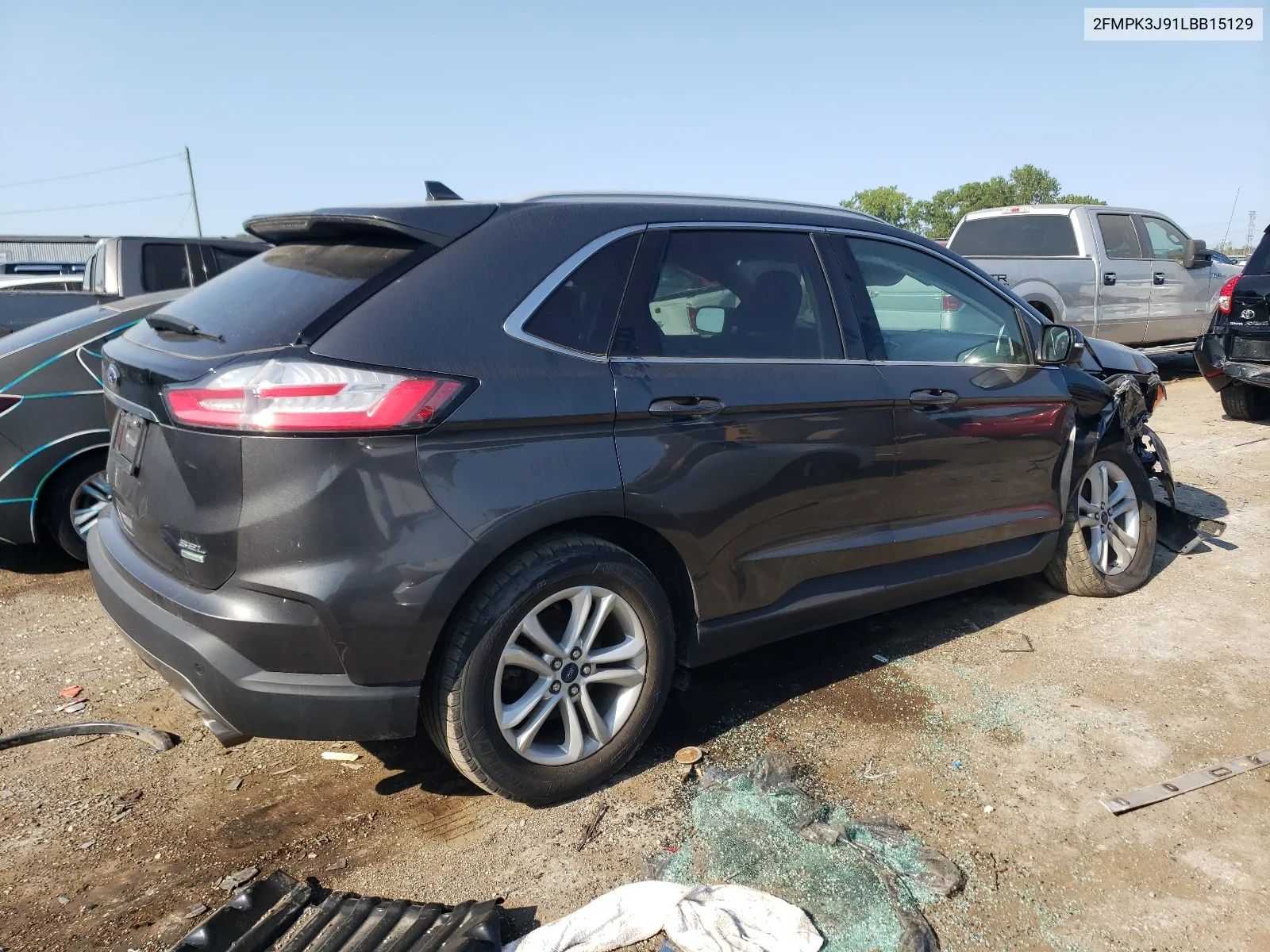 2FMPK3J91LBB15129 2020 Ford Edge Sel