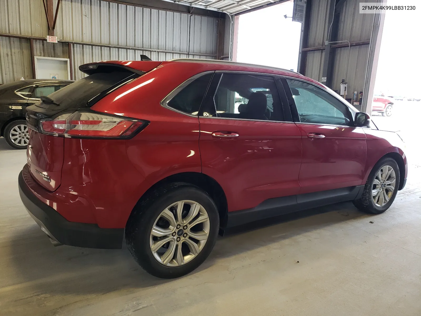 2020 Ford Edge Titanium VIN: 2FMPK4K99LBB31230 Lot: 66079014