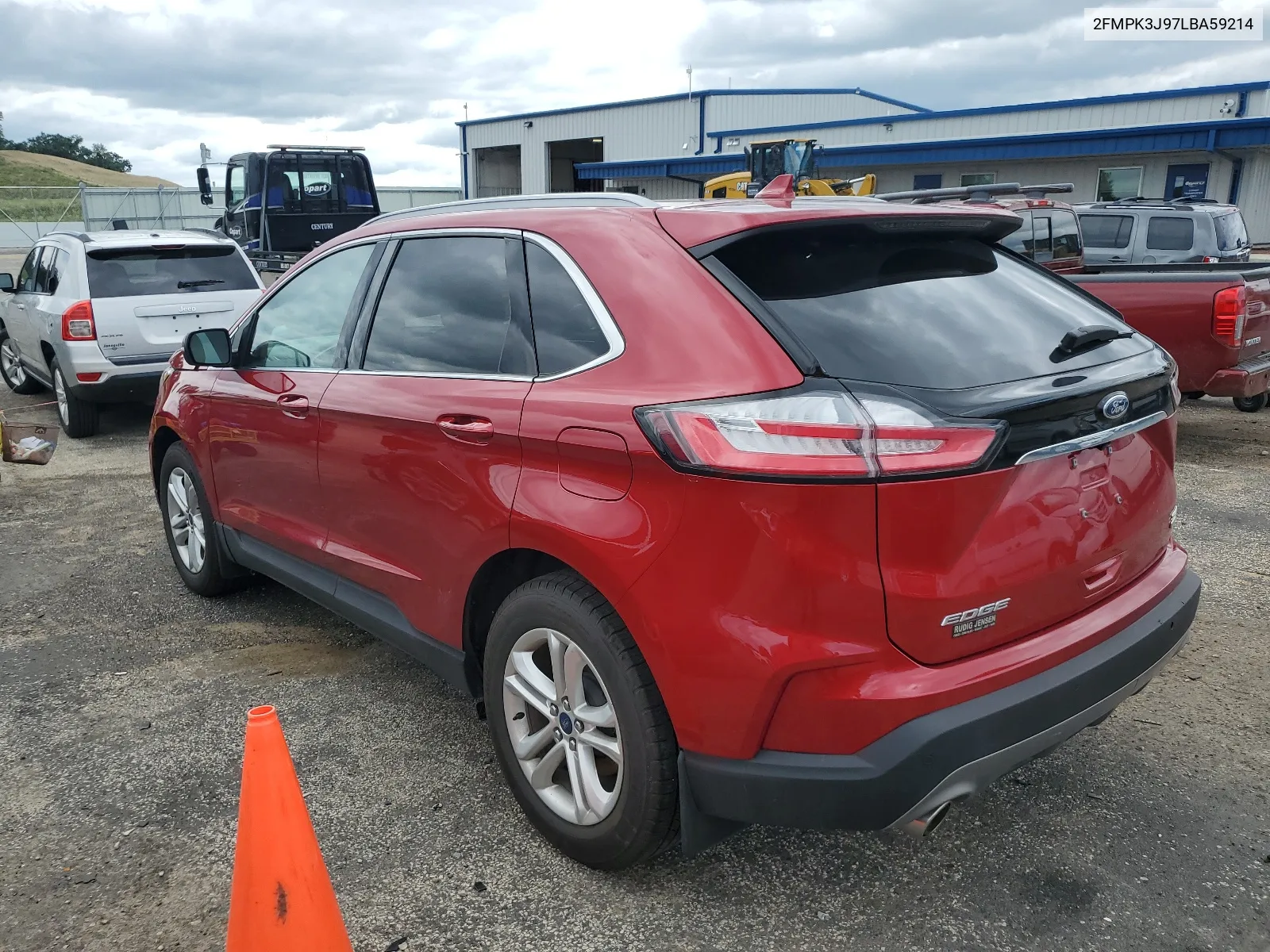 2020 Ford Edge Sel VIN: 2FMPK3J97LBA59214 Lot: 66180814