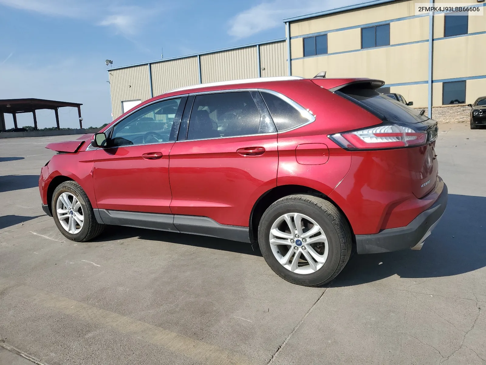 2020 Ford Edge Sel VIN: 2FMPK4J93LBB66606 Lot: 66389234