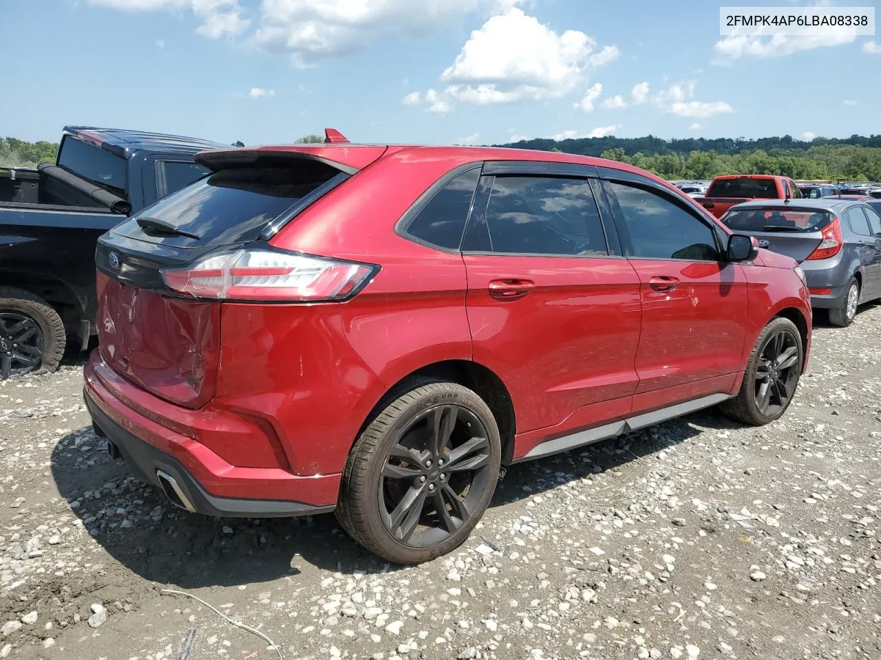 2020 Ford Edge St VIN: 2FMPK4AP6LBA08338 Lot: 67721094