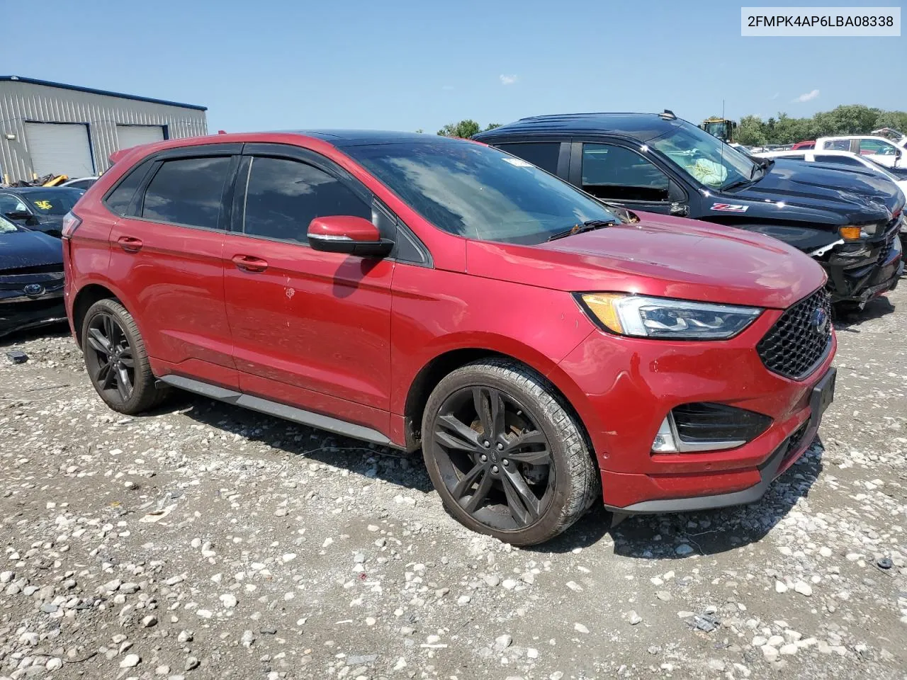 2020 Ford Edge St VIN: 2FMPK4AP6LBA08338 Lot: 67721094