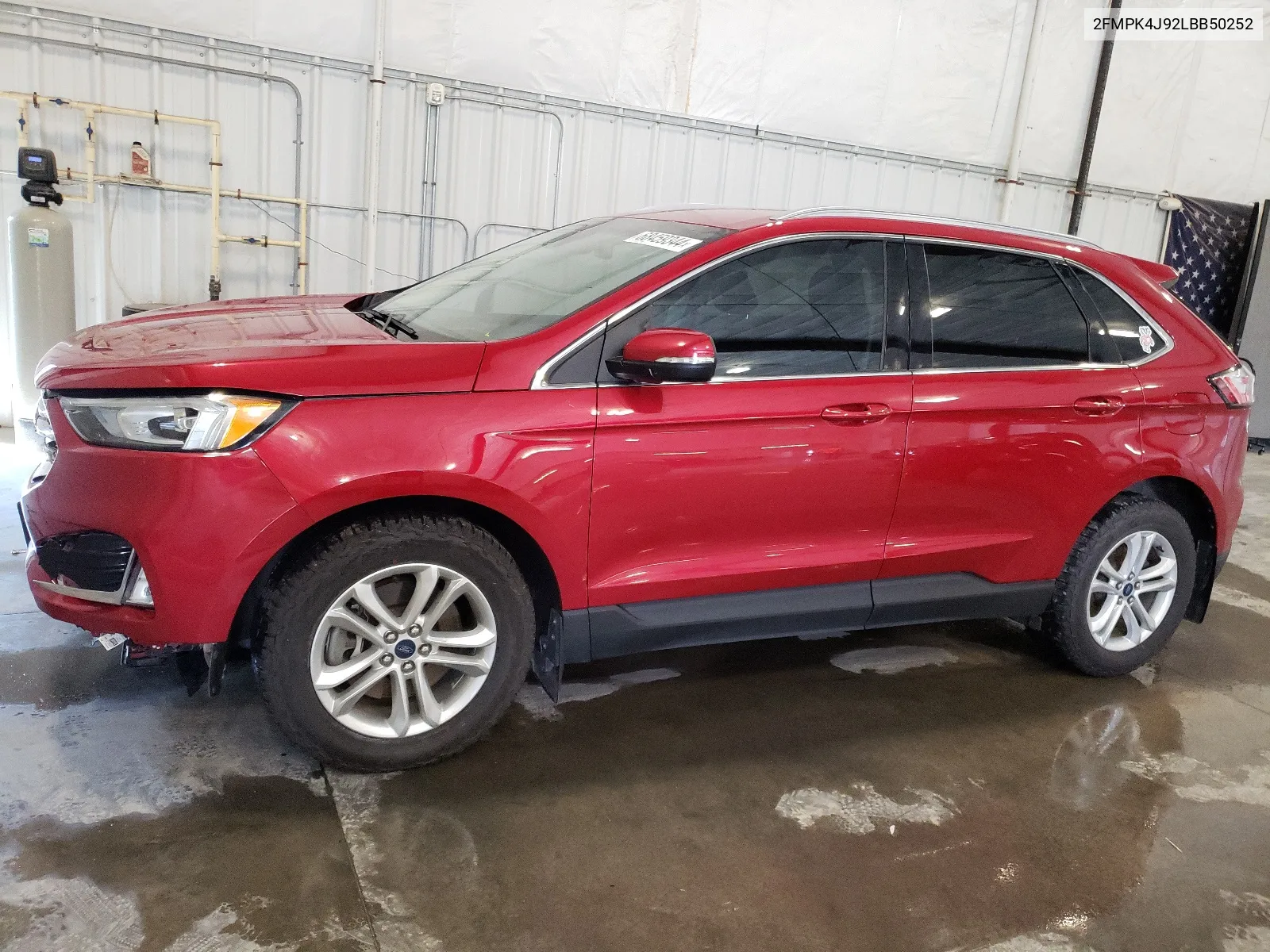 2020 Ford Edge Sel VIN: 2FMPK4J92LBB50252 Lot: 68459344