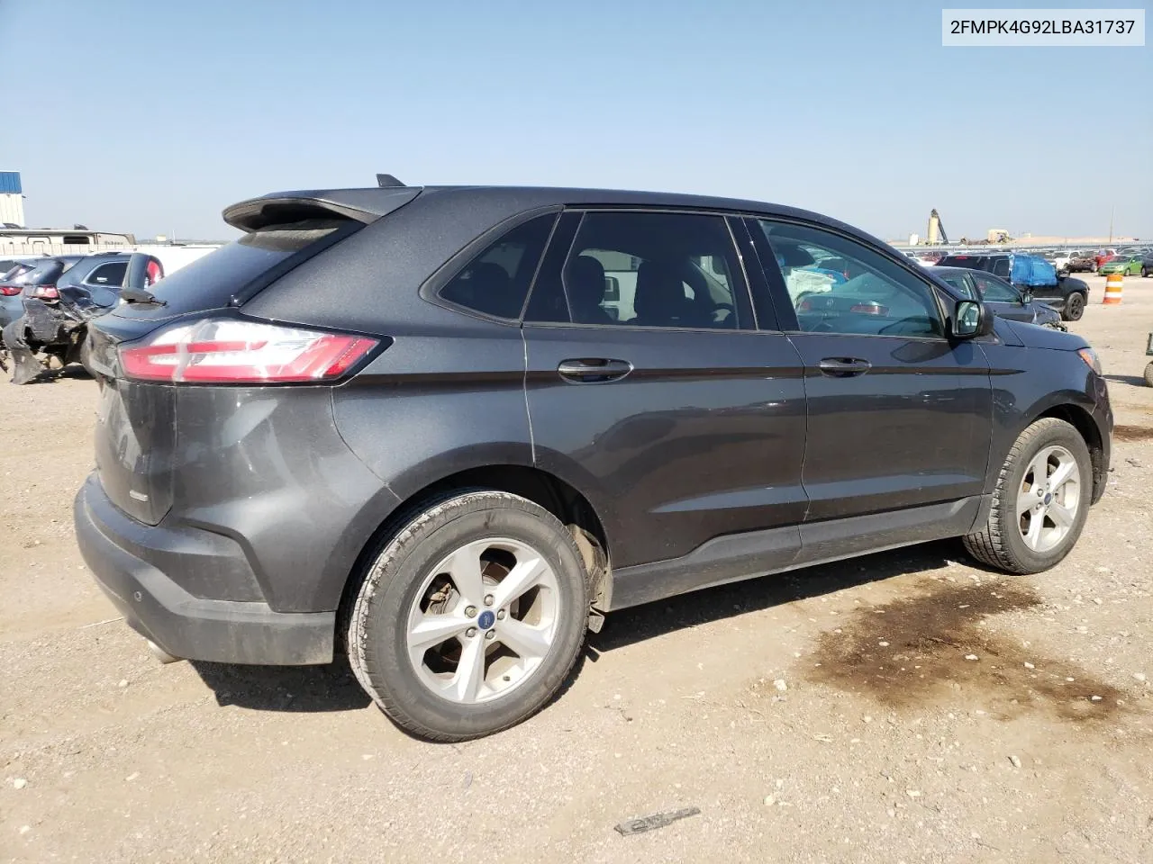 2FMPK4G92LBA31737 2020 Ford Edge Se