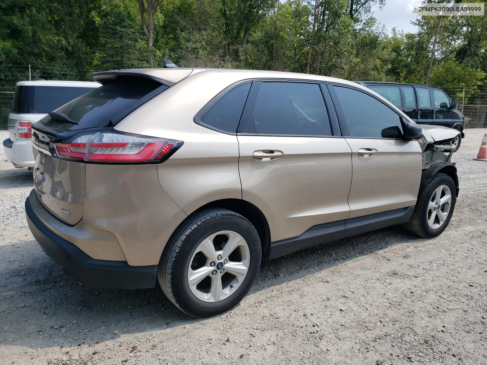 2020 Ford Edge Se VIN: 2FMPK3G90LBA89999 Lot: 68675994