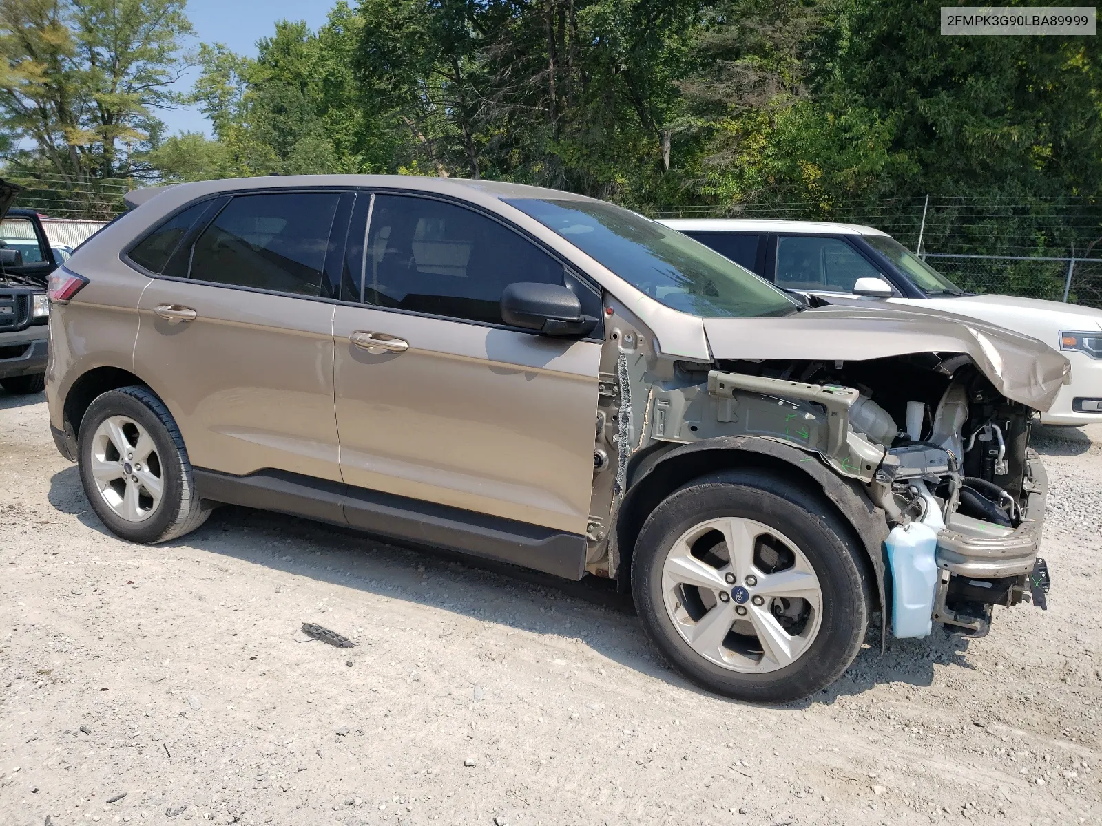 2020 Ford Edge Se VIN: 2FMPK3G90LBA89999 Lot: 68675994