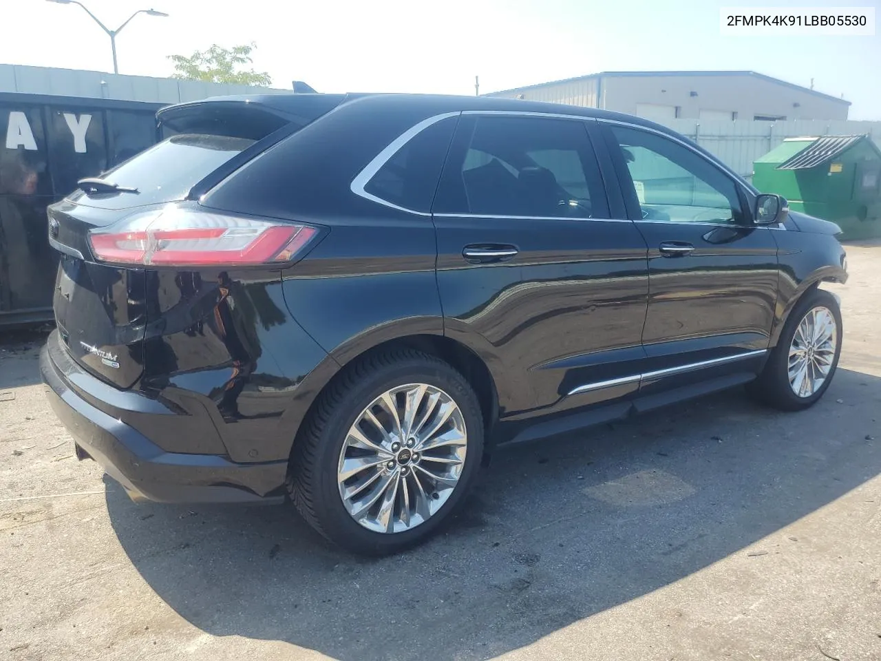 2020 Ford Edge Titanium VIN: 2FMPK4K91LBB05530 Lot: 69191164