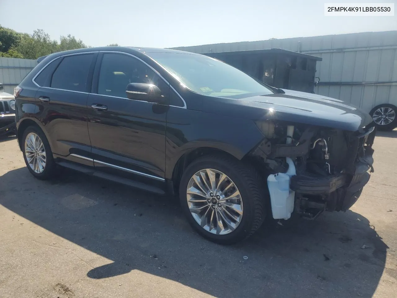 2020 Ford Edge Titanium VIN: 2FMPK4K91LBB05530 Lot: 69191164