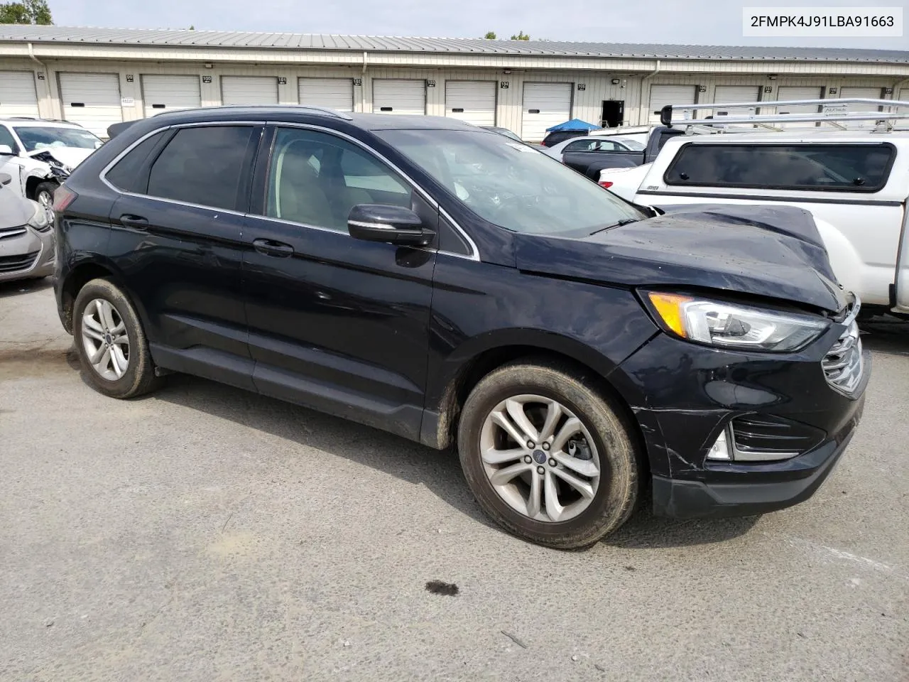 2020 Ford Edge Sel VIN: 2FMPK4J91LBA91663 Lot: 69432614